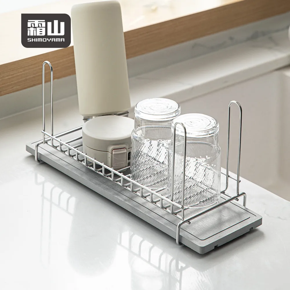 【日本霜山】304不鏽鋼直立式鍋蓋/鍋具收納架 歷史價格詳細信息