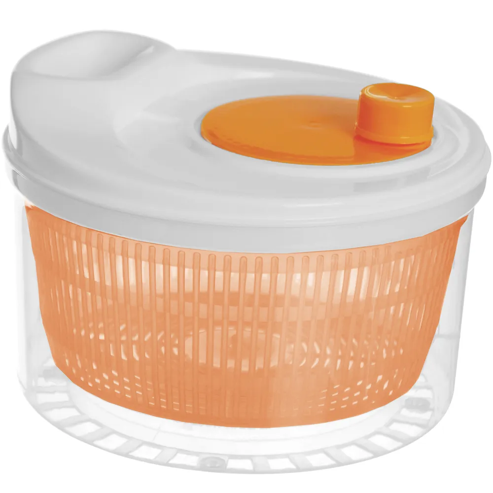 蔬菜脫水器 手轉蔬果沙拉濾水籃 離心甩乾洗菜瀝水機 【3L】 歷史價格詳細信息