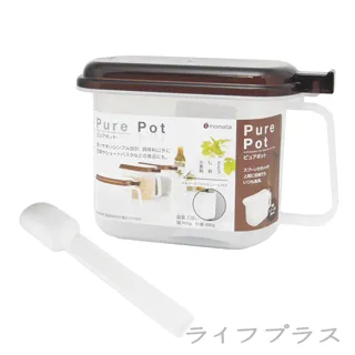 日本【INOMATA】廚房調味料盒 棕色 720ml 超值兩件組 歷史價格詳細信息