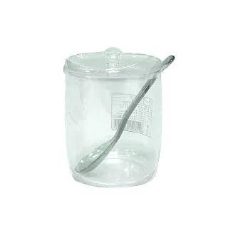 壓克力罐.附蓋約直徑8x高11.4cm【MUJI 無印良品】 歷史價格詳細信息