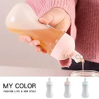 MY COLOR 調味瓶 280ml 蜂蜜瓶 油鹽醬醋 玻璃壺 調味罐 加厚玻璃 醬油瓶 勺蓋一體 【A039】 歷史價格詳細信息