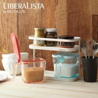 日本 LIBERALISTA 廚房儲物收納罐 四入組 (矮) 歷史價格詳細信息