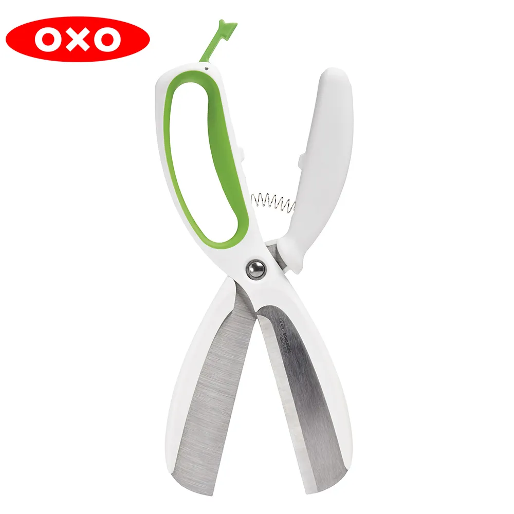 【OXO】不鏽鋼沙拉剪-快樂綠 歷史價格詳細信息