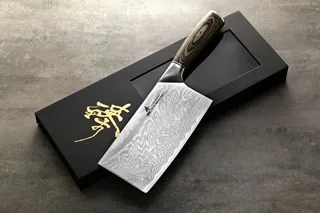 臻 ★日本進口三合鋼中式菜刀+ 噴砂★~一體成型防滑握柄 - 大剁刀 歷史價格詳細信息