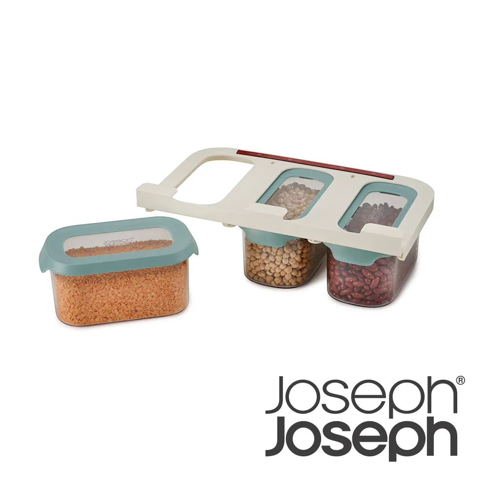 Joseph Joseph 廚櫃層板懸掛儲存罐三件組(1300ml/個) 歷史價格詳細信息