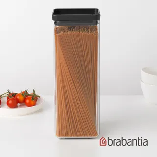 【brabantia】食物方型儲存罐0.7L-深灰色 歷史價格詳細信息