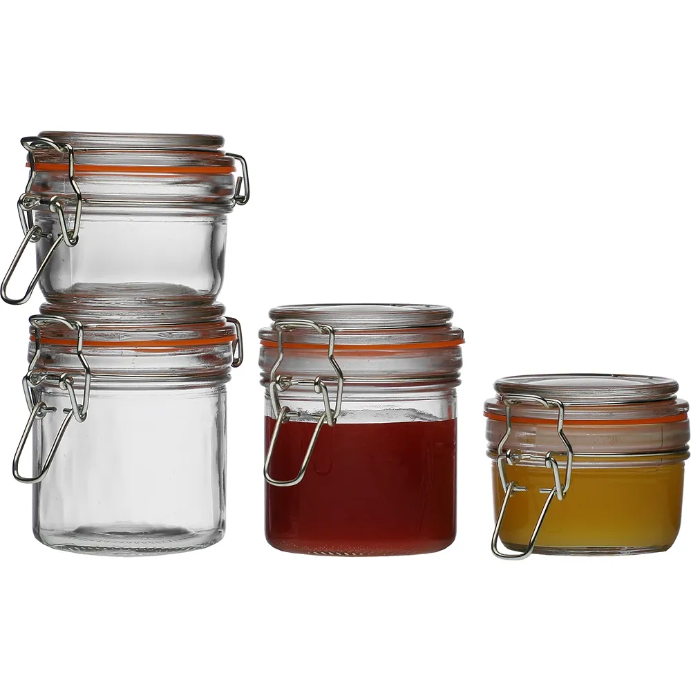 4件套密封罐 塑料食品罐 儲存罐 儲物罐 透明收納盒 歷史價格詳細信息