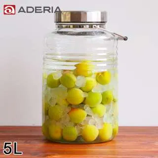 【ADERIA】日本進口時尚玻璃梅酒瓶1L(買一送一) 歷史價格詳細信息