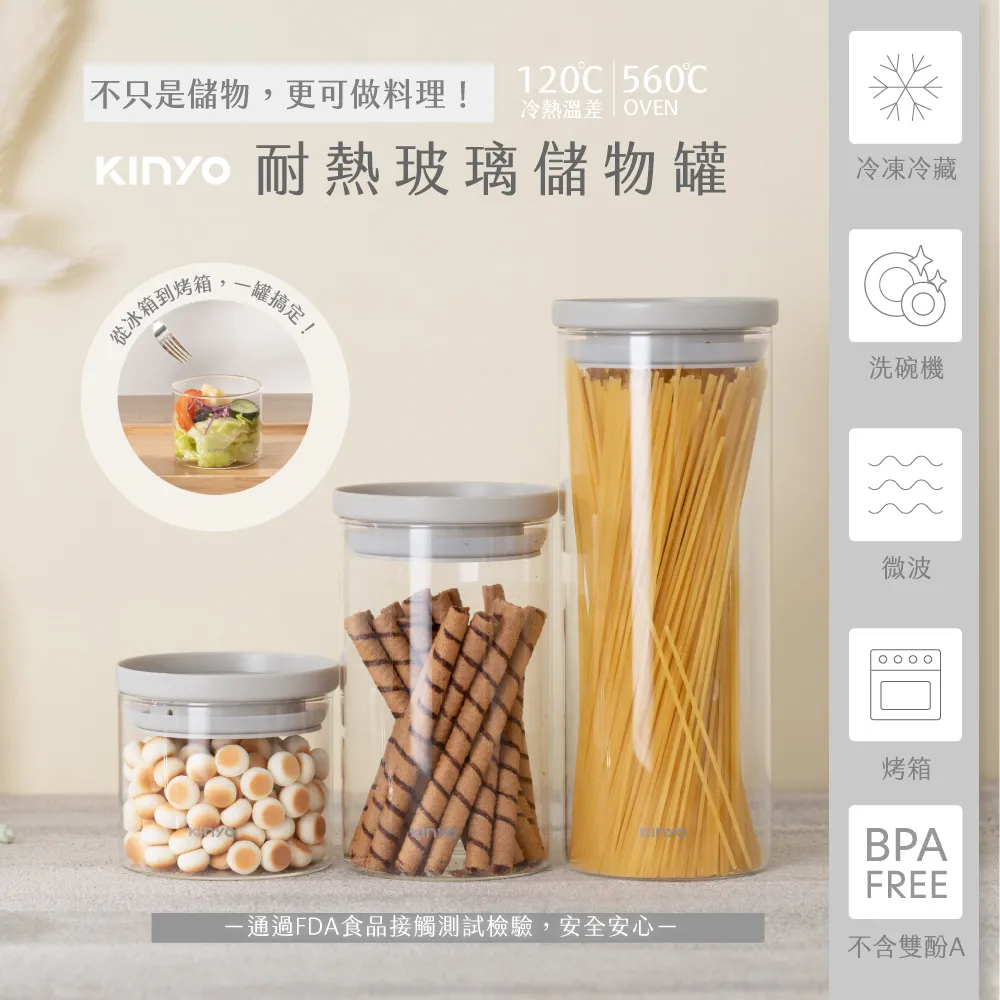 【KINYO】PP蓋全可拆矽膠耐熱玻璃保鮮盒-370ML(耐熱保鮮盒/便當盒/保鮮收納/止滑/防撞/隔熱/可微波) 歷史價格詳細信息