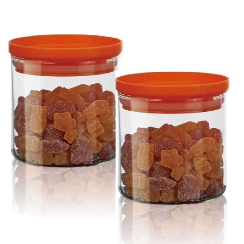 【SYG】刻度耐熱玻璃儲物罐800cc(二入組) 歷史價格詳細信息