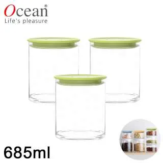【OCEAN】NORMA系列儲物/儲存玻璃真空罐685ML-四入組 歷史價格詳細信息