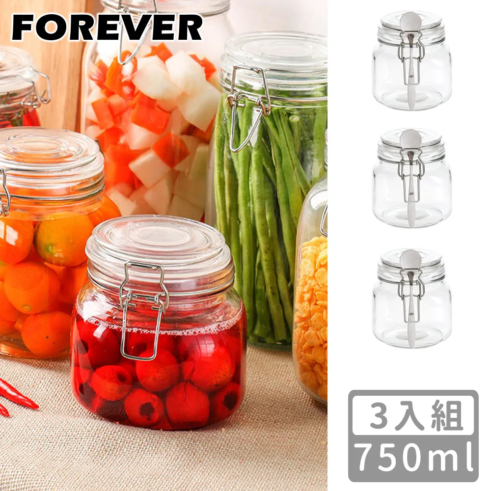 【日本FOREVER】扣式密封玻璃梅酒罐/儲存罐(附湯匙)4100ml-2入組 歷史價格詳細信息
