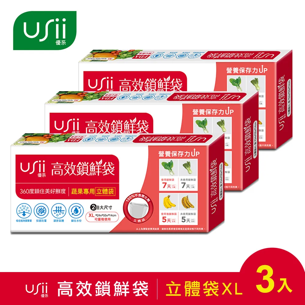 【USII】高效鎖鮮袋 立體袋 歷史價格詳細信息