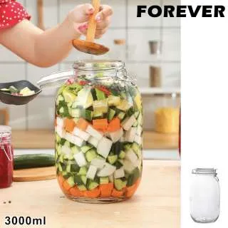 【日本FOREVER】扣式密封玻璃梅酒罐/儲存罐(附湯匙)4100ml-2入組 歷史價格詳細信息