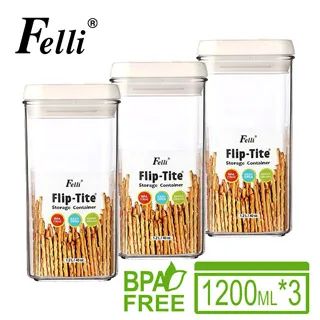 【Felli】易百拉密封罐6入組-1200ml/方型(台灣製) 歷史價格詳細信息