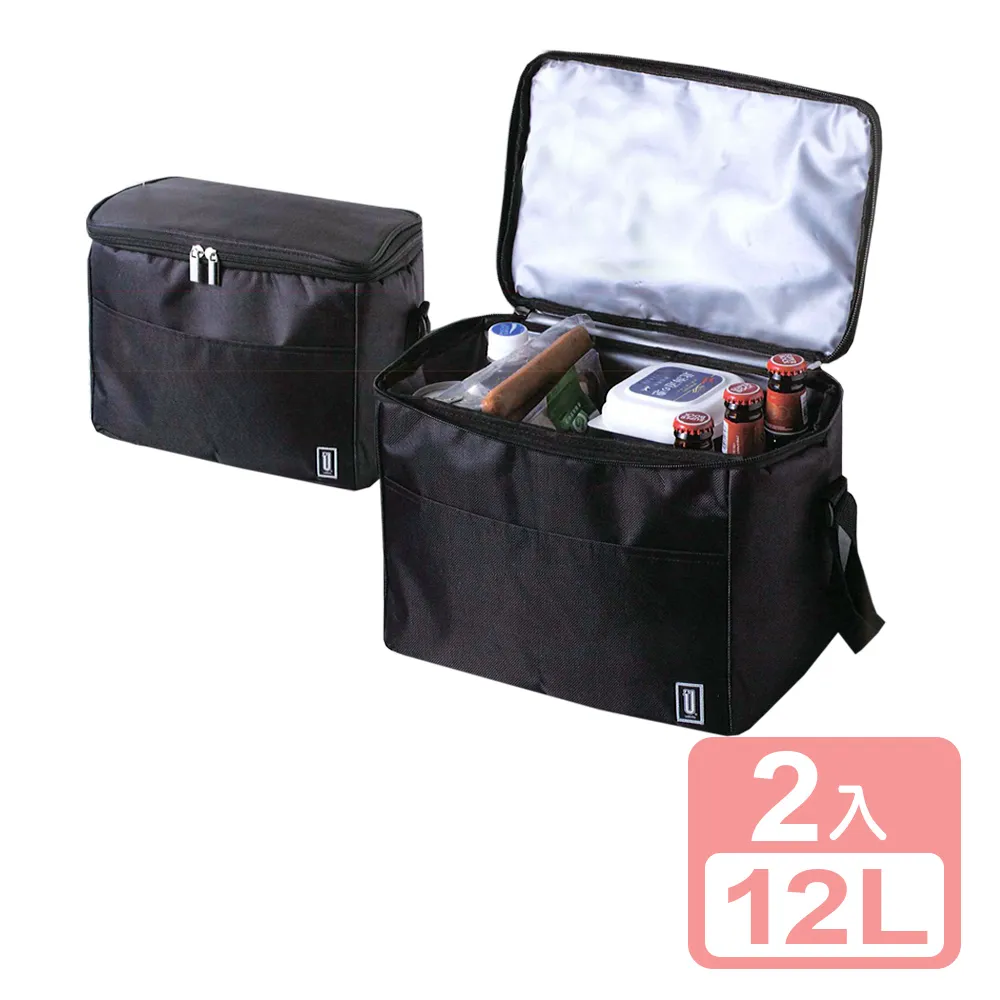 《真心良品》酷黑摺疊保溫保冷袋(直立)40L-2入 歷史價格詳細信息