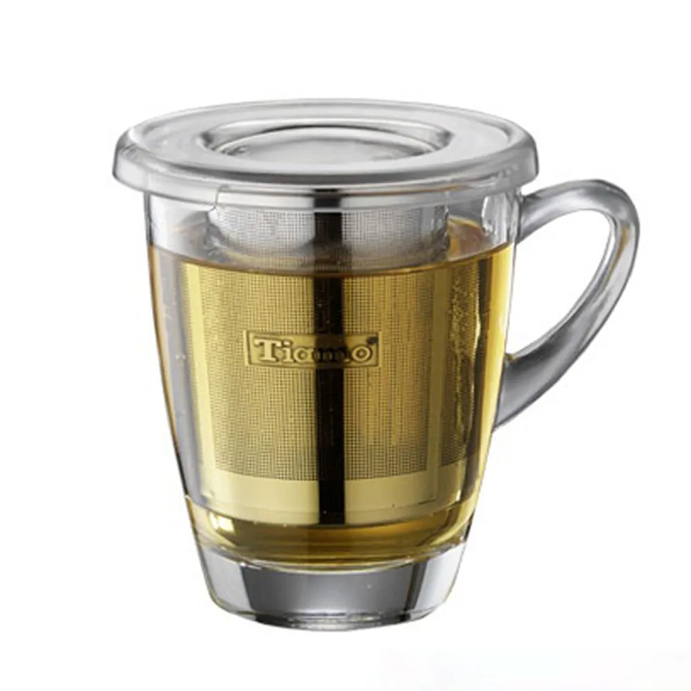 玻璃馬克杯 綠色 平底杯 耐熱玻璃杯 帶把雙層隔熱水杯 B-PG450G 歷史價格詳細信息