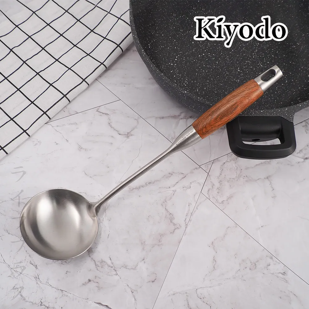 KIYODO絲登麗花梨木柄304不鏽鋼撈麵杓 歷史價格詳細信息