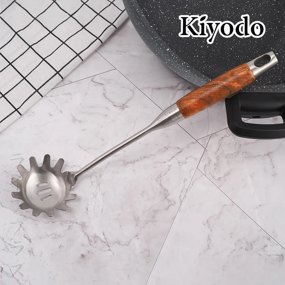 KIYODO絲登麗花梨木柄304不鏽鋼撈麵杓 歷史價格詳細信息