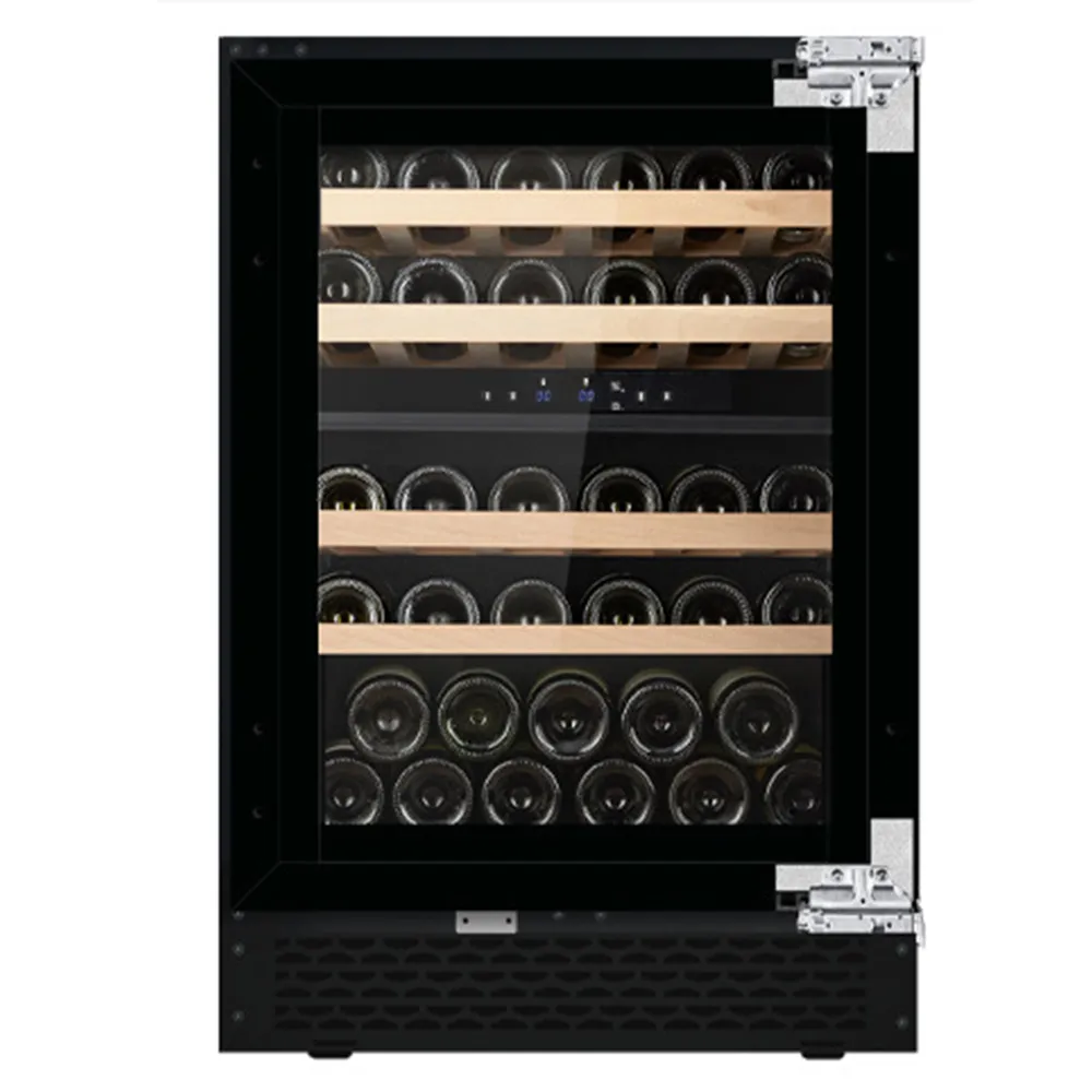 變頻冰吧嵌入式紅酒櫃內嵌式恒溫酒櫃超薄雙溫紅酒雪茄櫃 歷史價格詳細信息