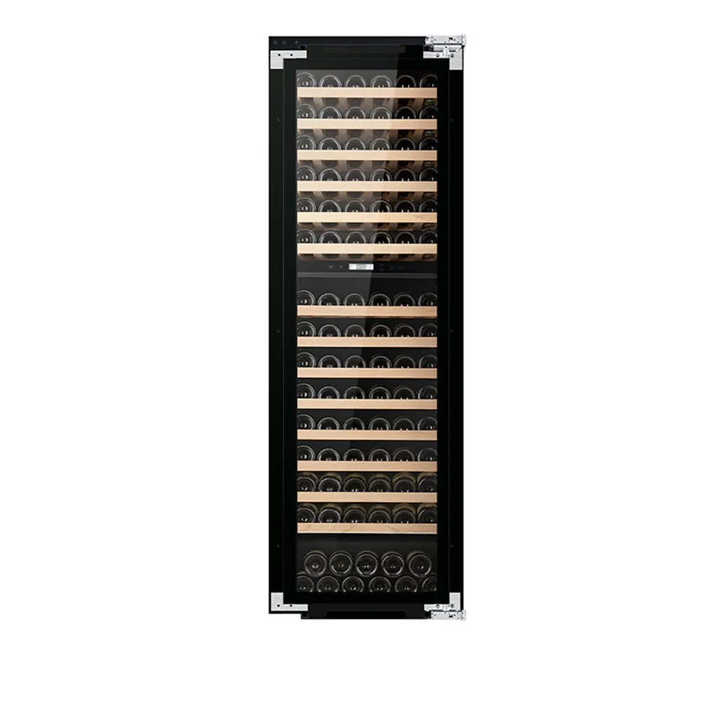 變頻冰吧嵌入式紅酒櫃內嵌式恒溫酒櫃超薄雙溫紅酒雪茄櫃 歷史價格詳細信息