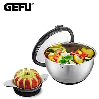 【GEFU】德國品牌不鏽鋼附蓋調理盆24CM 歷史價格詳細信息
