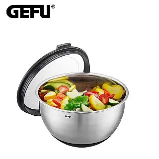 【GEFU】德國品牌不鏽鋼附蓋調理盆24CM 歷史價格詳細信息