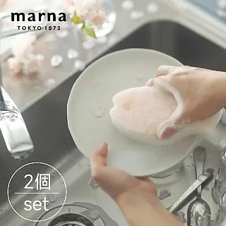 【MARNA】日本進口花造型廚房海綿(顏色任選) 歷史價格詳細信息