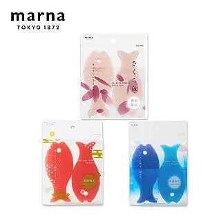 【MARNA】日本進口小魚造型菜瓜布(櫻花限定色)三組6入 歷史價格詳細信息