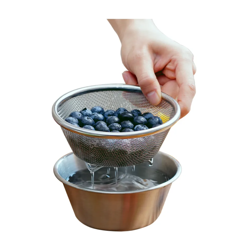 日本SP SAUCE水果專用手持式雙層瀝水籃4色8件組 歷史價格詳細信息