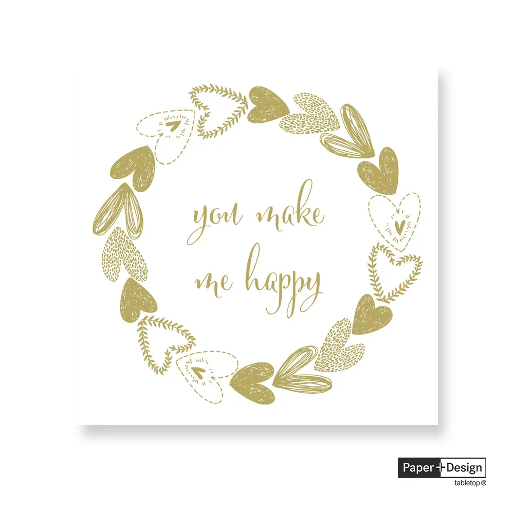 【 Paper+Design】德國餐巾紙-金色的雪花(紅底) 歷史價格詳細信息