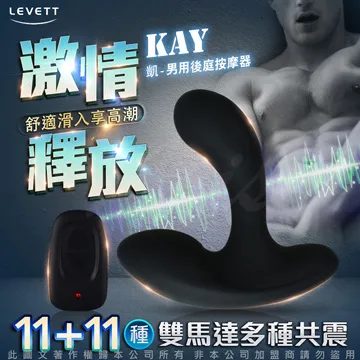 LEVETT 野男孩 NERO 11+11變頻雙震動無線遙控後庭按摩器 黑 歷史價格詳細信息