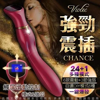 Viotec-BLOSSOM 繁花 觸屏設計 金屬拉絲 G點 QUEEN女王按摩棒-酒紅 歷史價格詳細信息
