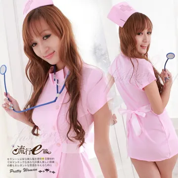 流行E線A067- XXL大尺碼護士服可愛護士裝 大尺寸情趣角色扮演服 COSPLAY服裝尾牙表演服 [台灣現貨] 歷史價格詳細信息