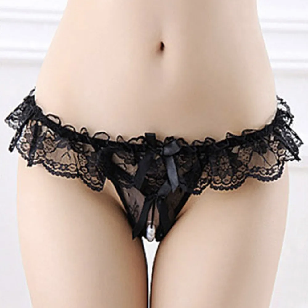 流行E線B6046-珠珠性感丁字褲 開檔情趣內褲 女生開襠內褲情趣情人節禮物 [台灣現貨] 歷史價格詳細信息