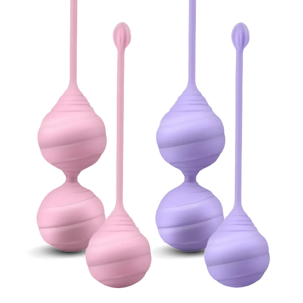 凱格爾球陰道訓練球產後私處緊緻修復女性陰道啞鈴液態矽膠雙色 歷史價格詳細信息