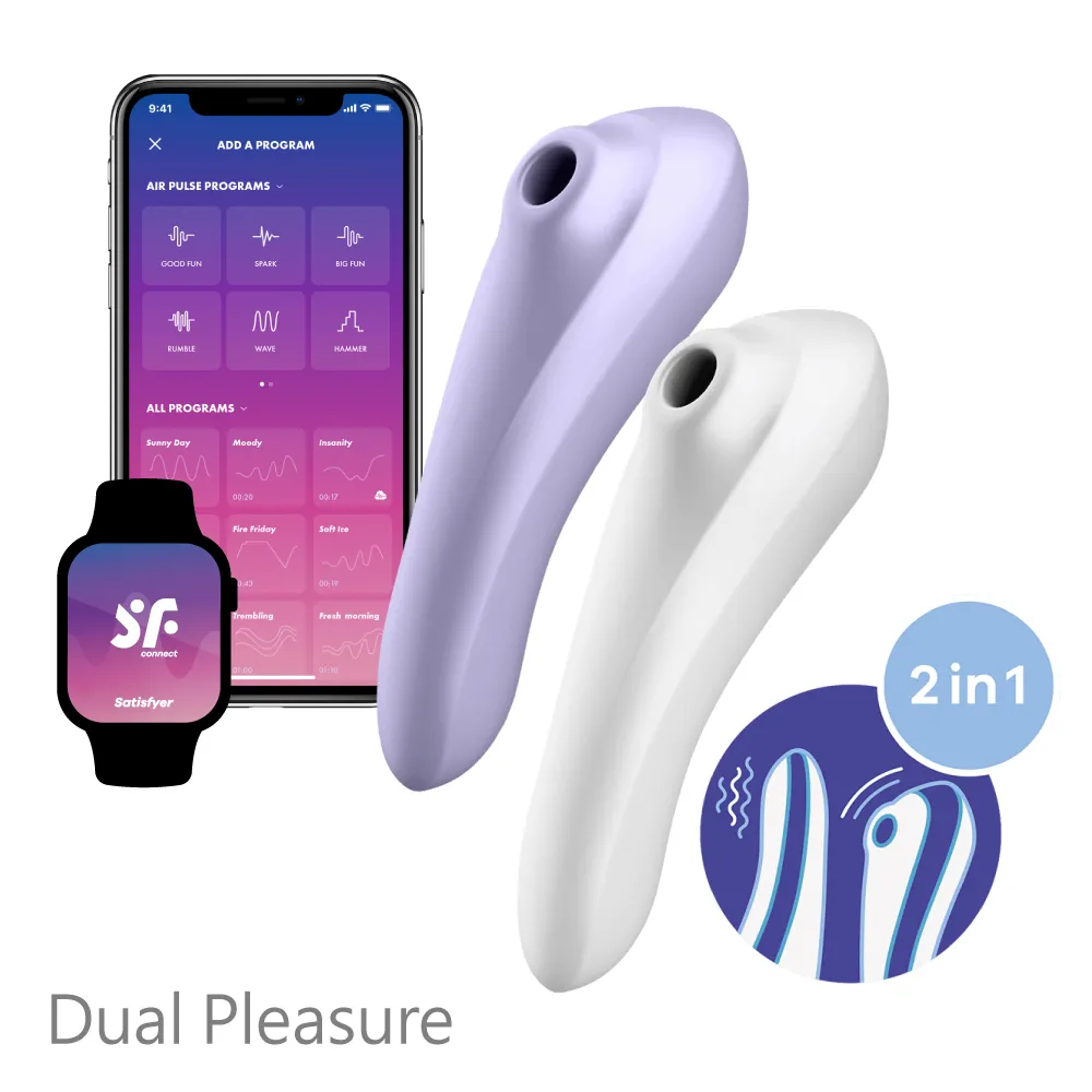 德國Satisfyer Dual Pleasure 智能陰蒂吸吮+震動按摩棒 「Toy玩具工廠｜十五年保固」 歷史價格詳細信息