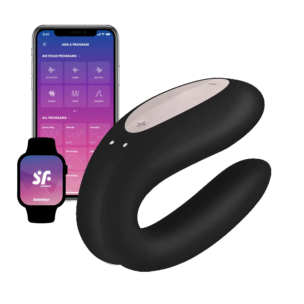 德國 Satisfyer Double Joy 智能雙人共震器 保固15年 歷史價格詳細信息