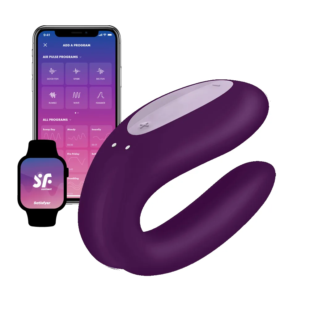 德國 Satisfyer Double Joy 智能雙人共震器 保固15年 歷史價格詳細信息