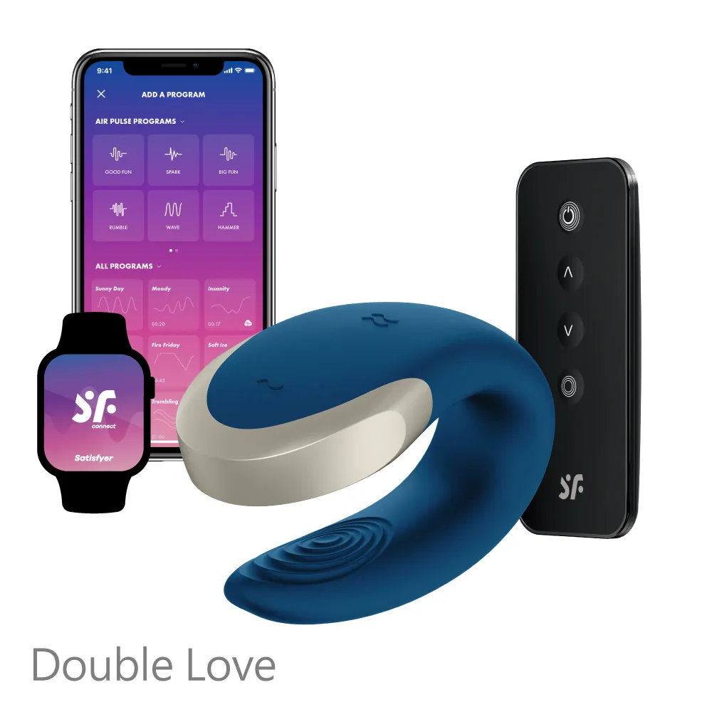 德國Satisfyer Double Love 智能遙控雙人共震器 歷史價格詳細信息