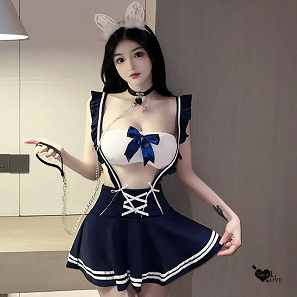 學生服三件組｜M86217918｜學生制服 學生裝 水手服 水手裝 海軍服 海軍裝 海軍風 角色扮演服 角色服 表演服 歷史價格詳細信息