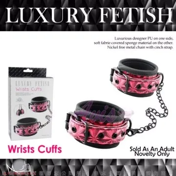 APHRODISIA 愛之誓言 SM系列 拘束手銬-紅 SM情趣用品 調教 歷史價格詳細信息