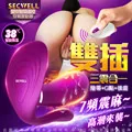 愛控 智能加溫 雙插 陰蒂+G點+後庭 三震合一 7頻 遙控穿戴按摩棒 炫紫 歷史價格詳細信息