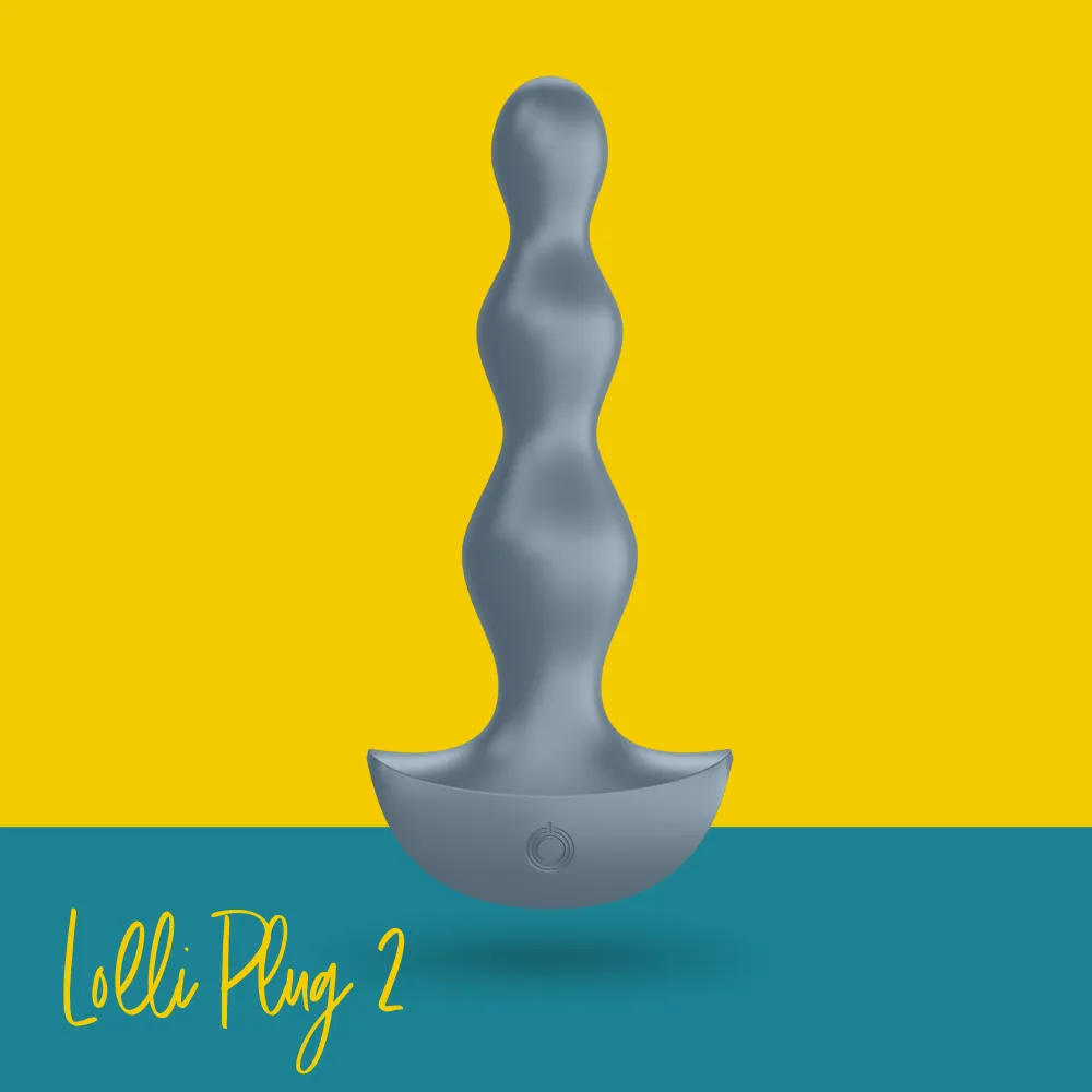 Satisfyer｜德國 Lolli Plug 2 後庭震動器 前列腺按摩器 - 灰藍 歷史價格詳細信息