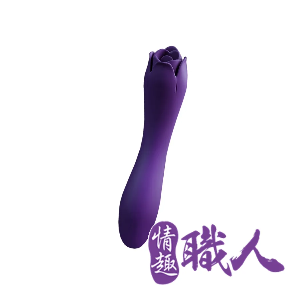 MEESE米斯-朵拉 玫瑰造型 震動+舌舔 雙頭按摩棒-紫 歷史價格詳細信息