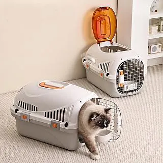 寵物用品 寵物航空箱貓咪托運箱大號貓包貓籠子便攜外出車載狗籠貓箱太空艙 歷史價格詳細信息