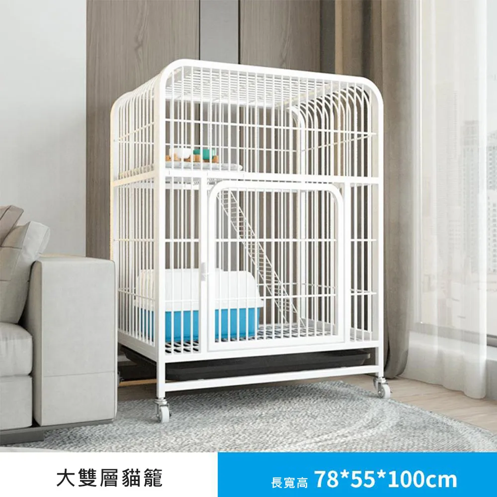 寵物貓別墅 雙層木質貓咪別墅 貓跳台 寵物窩 實木寵物窩 歷史價格詳細信息