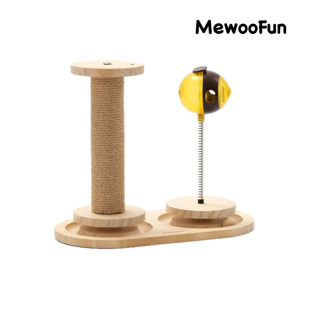 MewooFun 逗貓玩具│劍麻抓柱 X 小蜜蜂漏食搖搖樂 - F 價格比較,價格查詢,歷史價格詳細信息