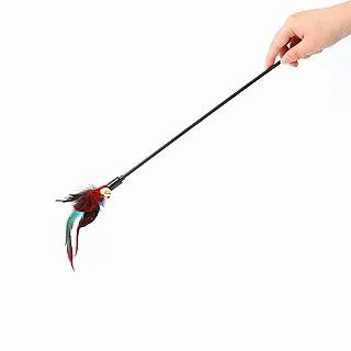 羽毛鈴鐺逗貓棒 貓咪互動玩具 小魚造型/羽毛造型 歷史價格詳細信息