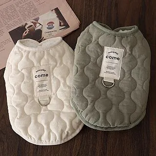 狗狗貓咪衣服自帶牽引扣刺小熊繡絨貓咪小狗衣物2件組 歷史價格詳細信息